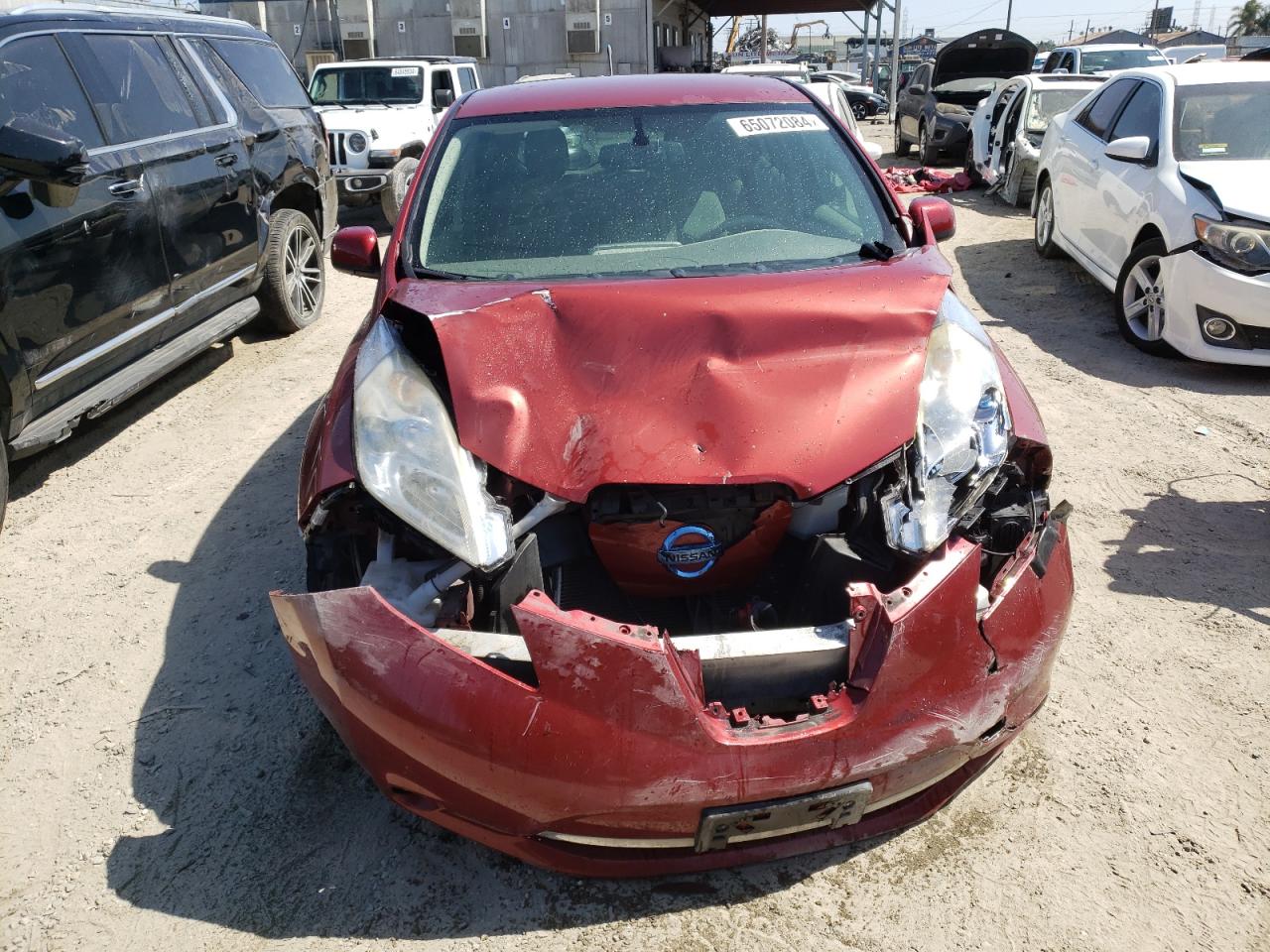 2011 Nissan Leaf Sv VIN: JN1AZ0CP5BT002382 Lot: 65072084