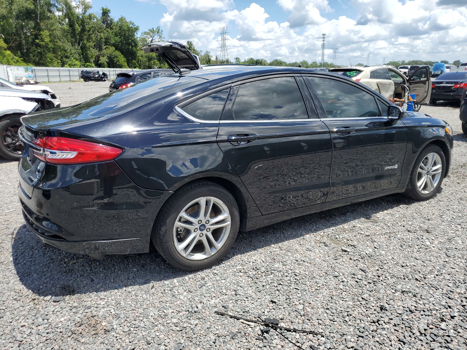 3FA6P0LU4JR253625 2018 Ford Fusion Se Hybrid