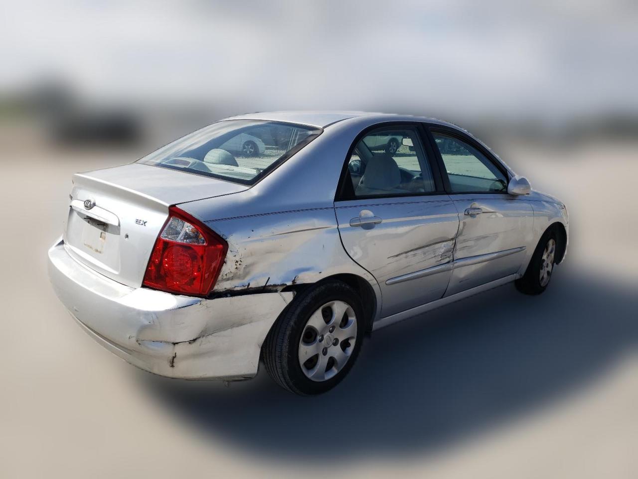 2006 Kia Spectra Lx VIN: KNAFE121765268673 Lot: 61284934