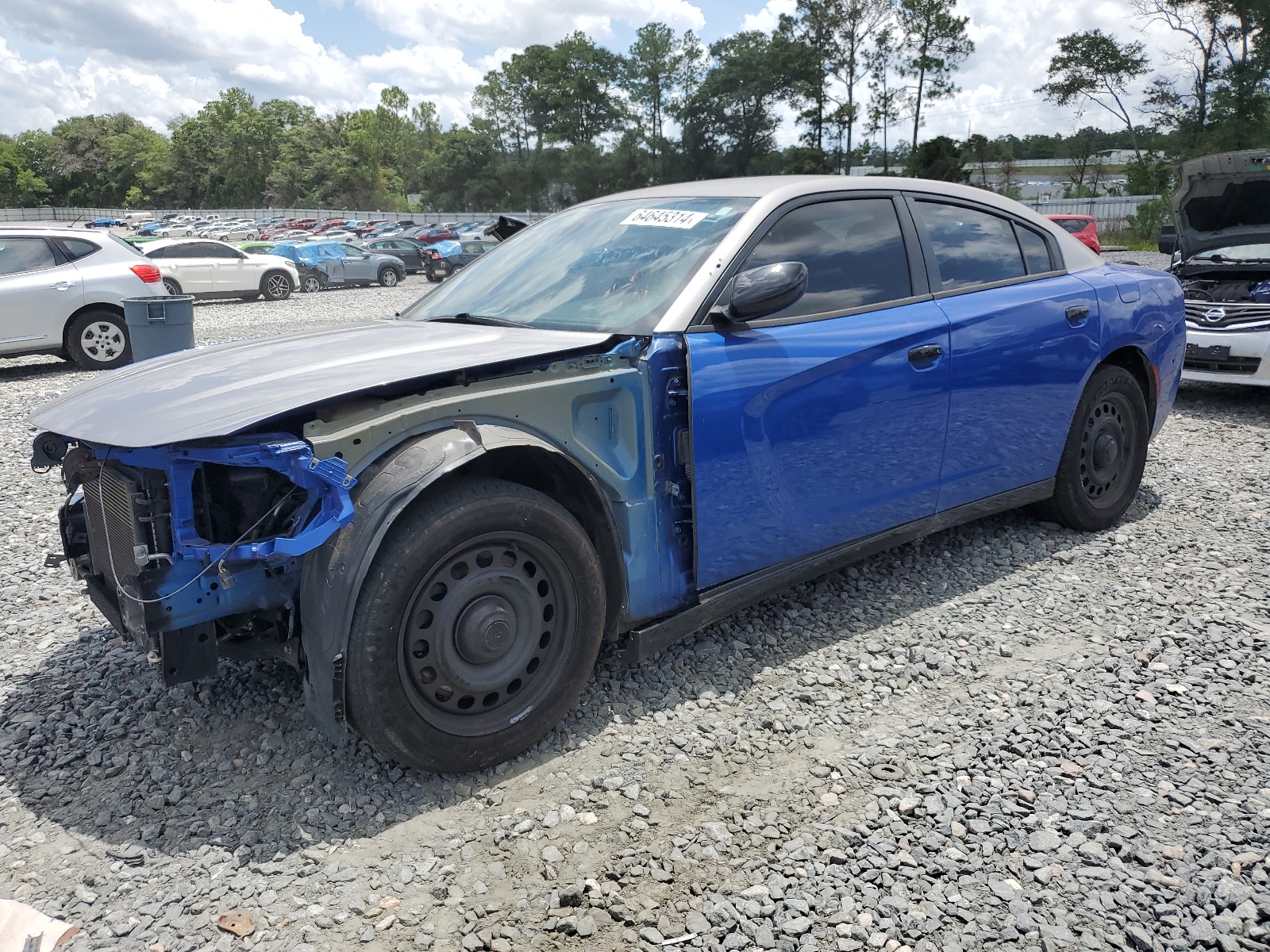 2018 Dodge Charger Police vin: 2C3CDXKT2JH327101