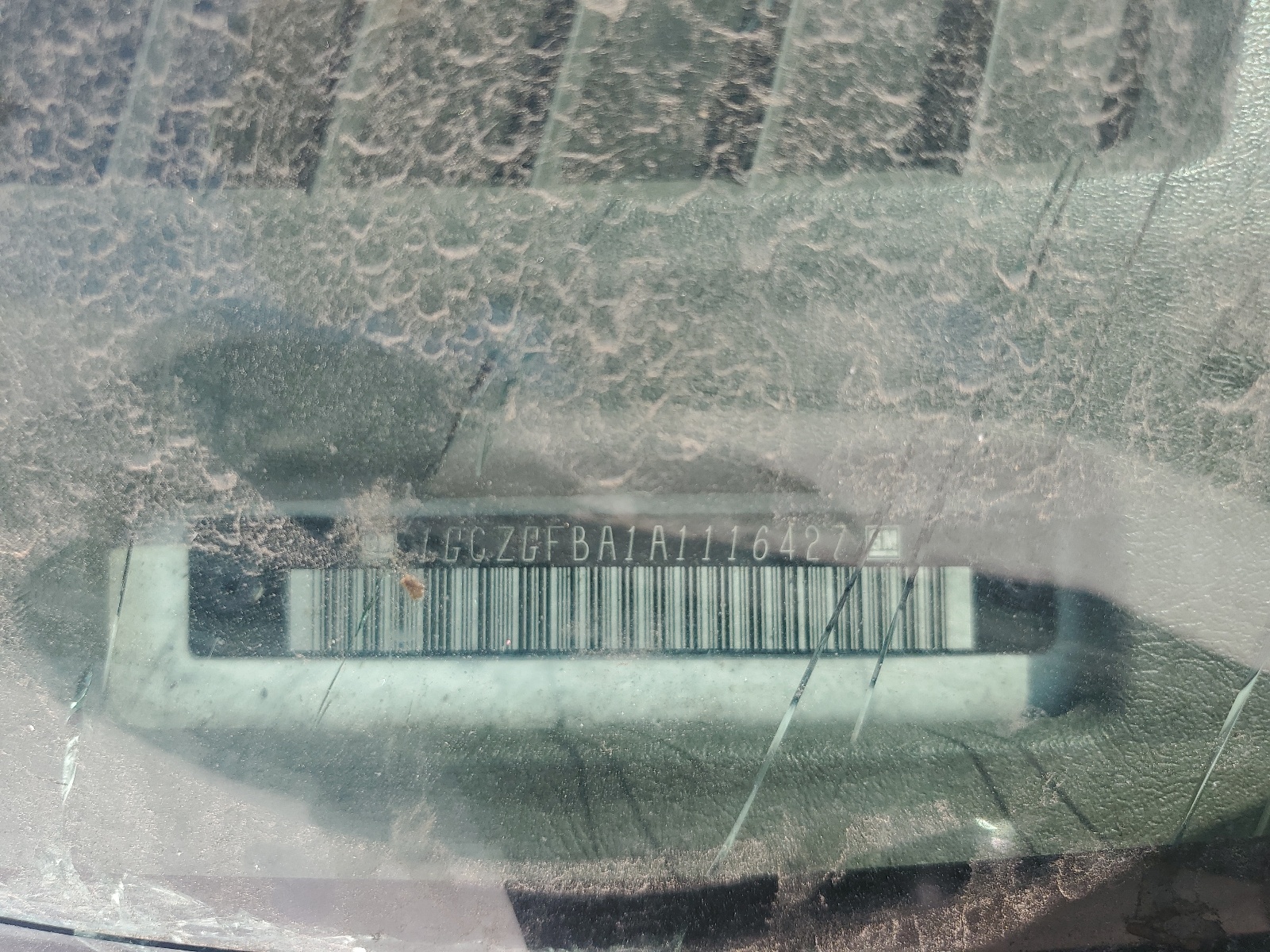 1GCZGFBA1A1116427 2010 Chevrolet Express G2500