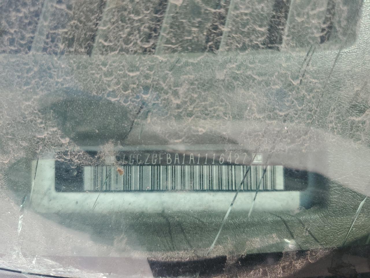 2010 Chevrolet Express G2500 VIN: 1GCZGFBA1A1116427 Lot: 64856114