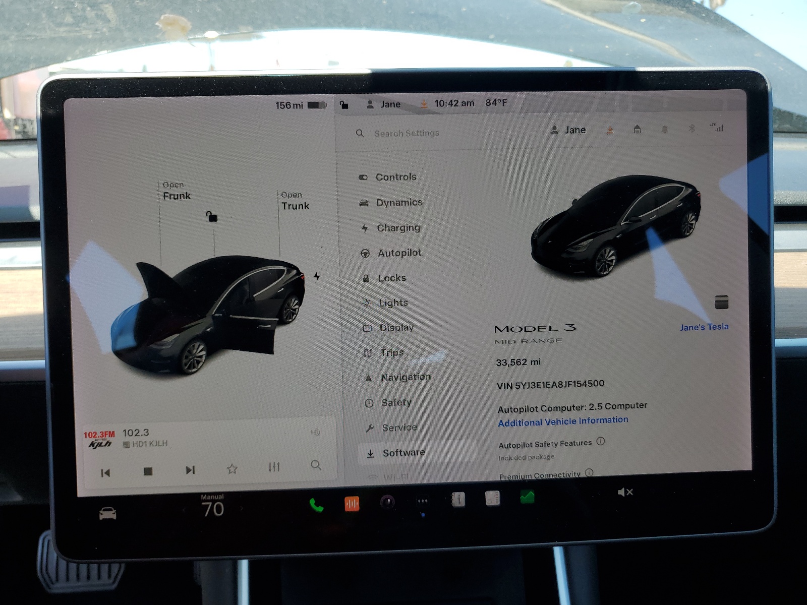 5YJ3E1EA8JF154500 2018 Tesla Model 3