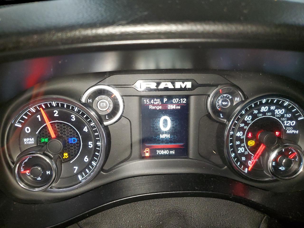 2019 Ram 1500 Big Horn/Lone Star VIN: 1C6SRFFT3KN872219 Lot: 64315174