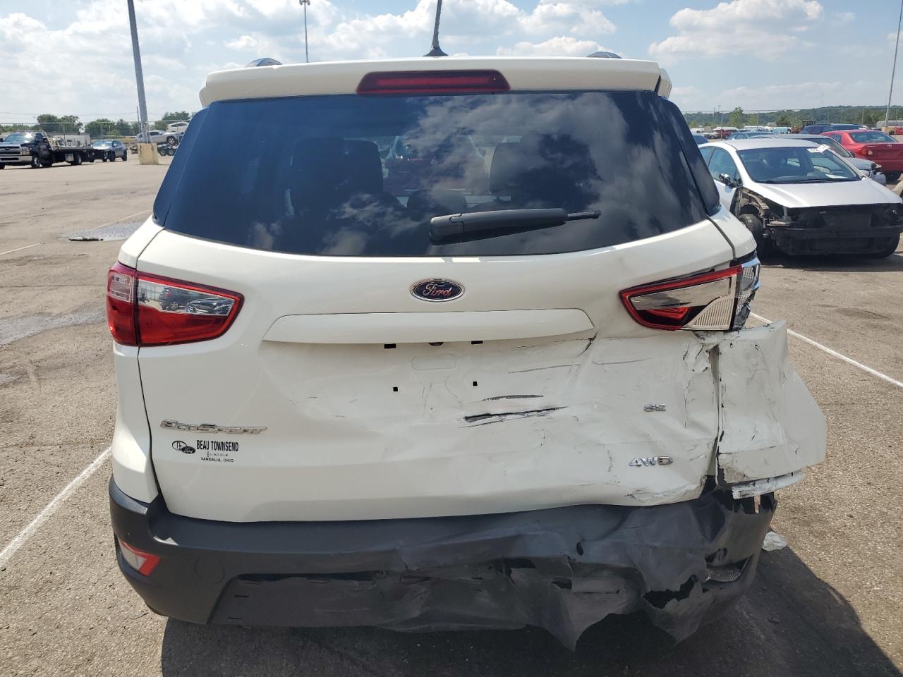 2019 Ford Ecosport Se VIN: MAJ6S3GLXKC309066 Lot: 62055434