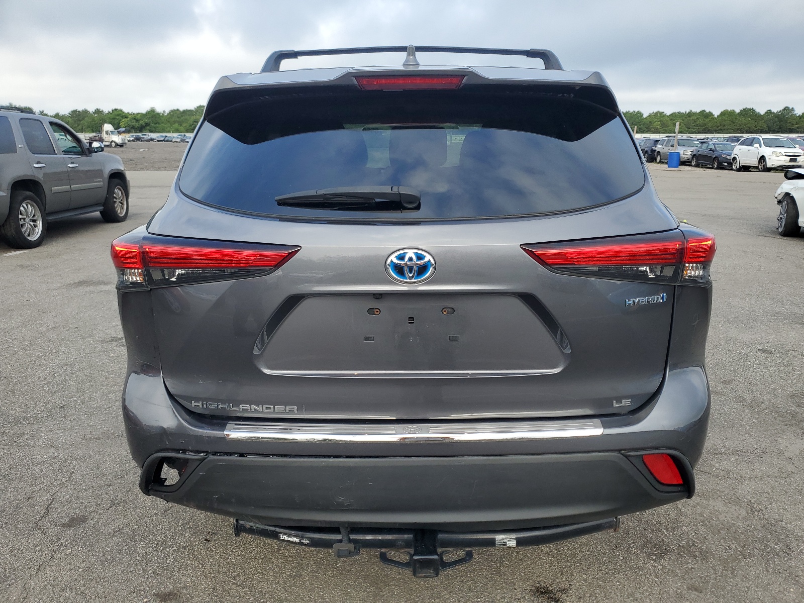 2021 Toyota Highlander Hybrid Le vin: 5TDBBRCH7MS514455