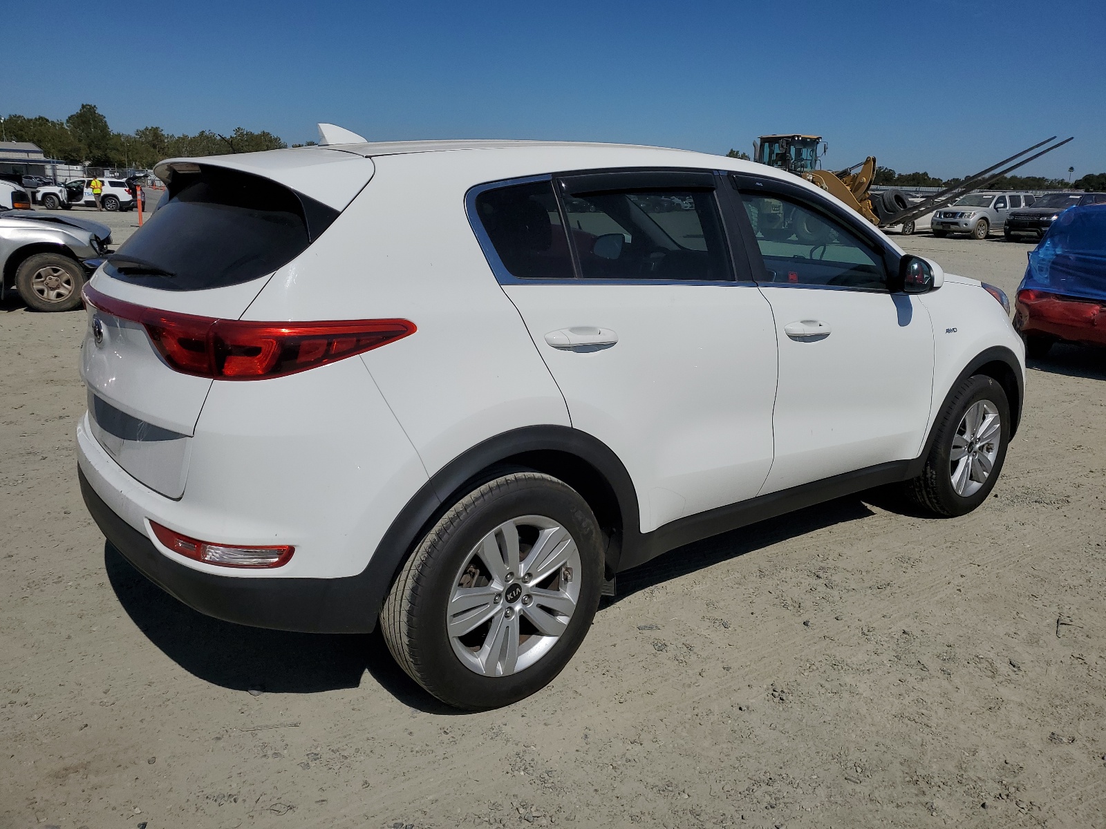 2017 Kia Sportage Lx vin: KNDPMCAC5H7229161