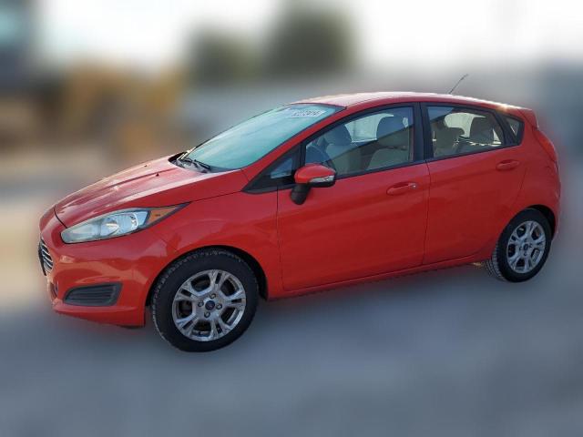  FORD FIESTA 2014 Червоний