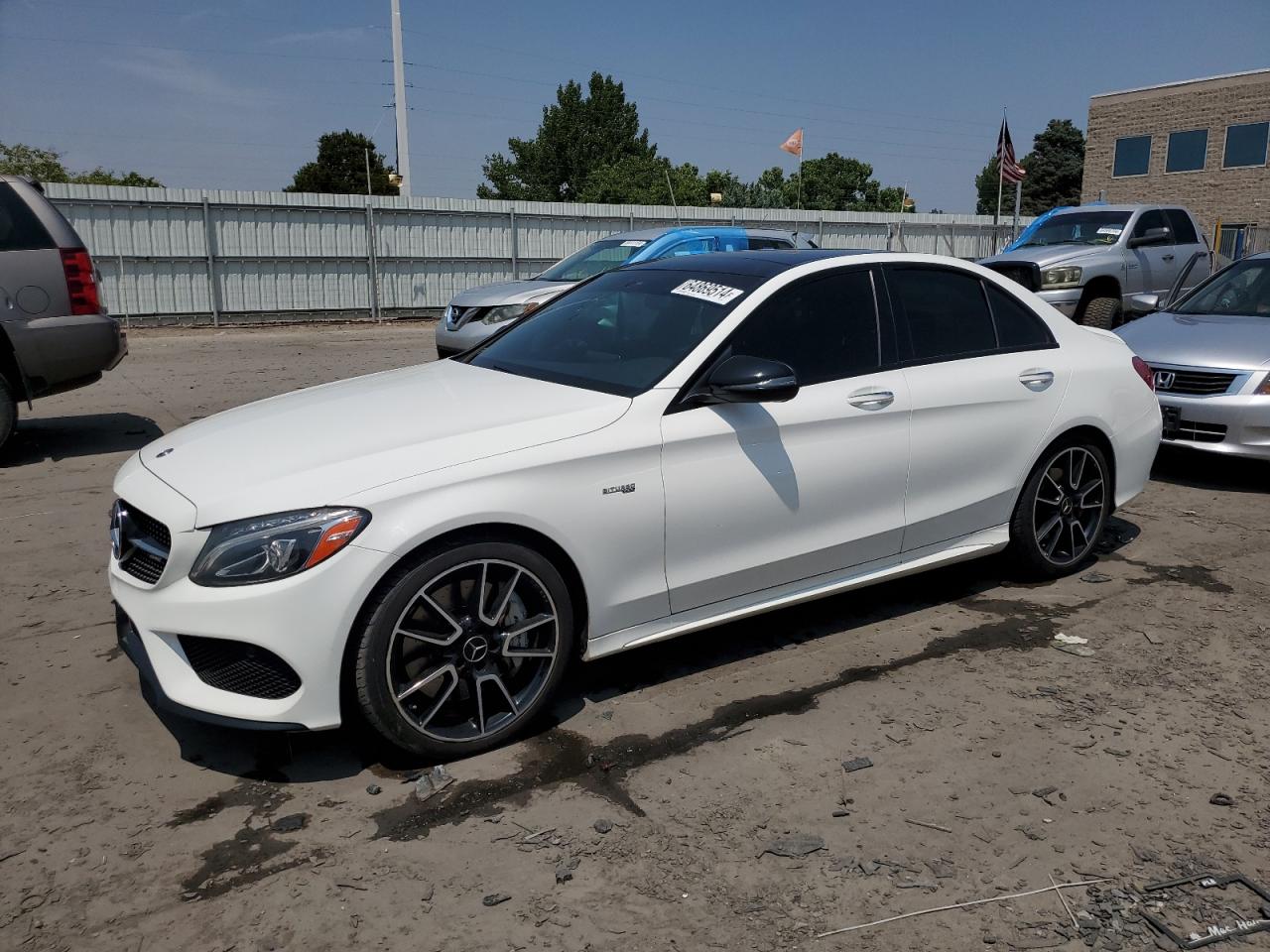 55SWF6EBXJU267329 2018 MERCEDES-BENZ C CLASS - Image 1