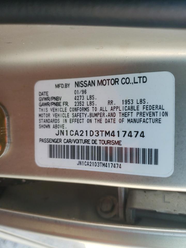 JN1CA21D3TM417474 1996 Nissan Maxima Gle