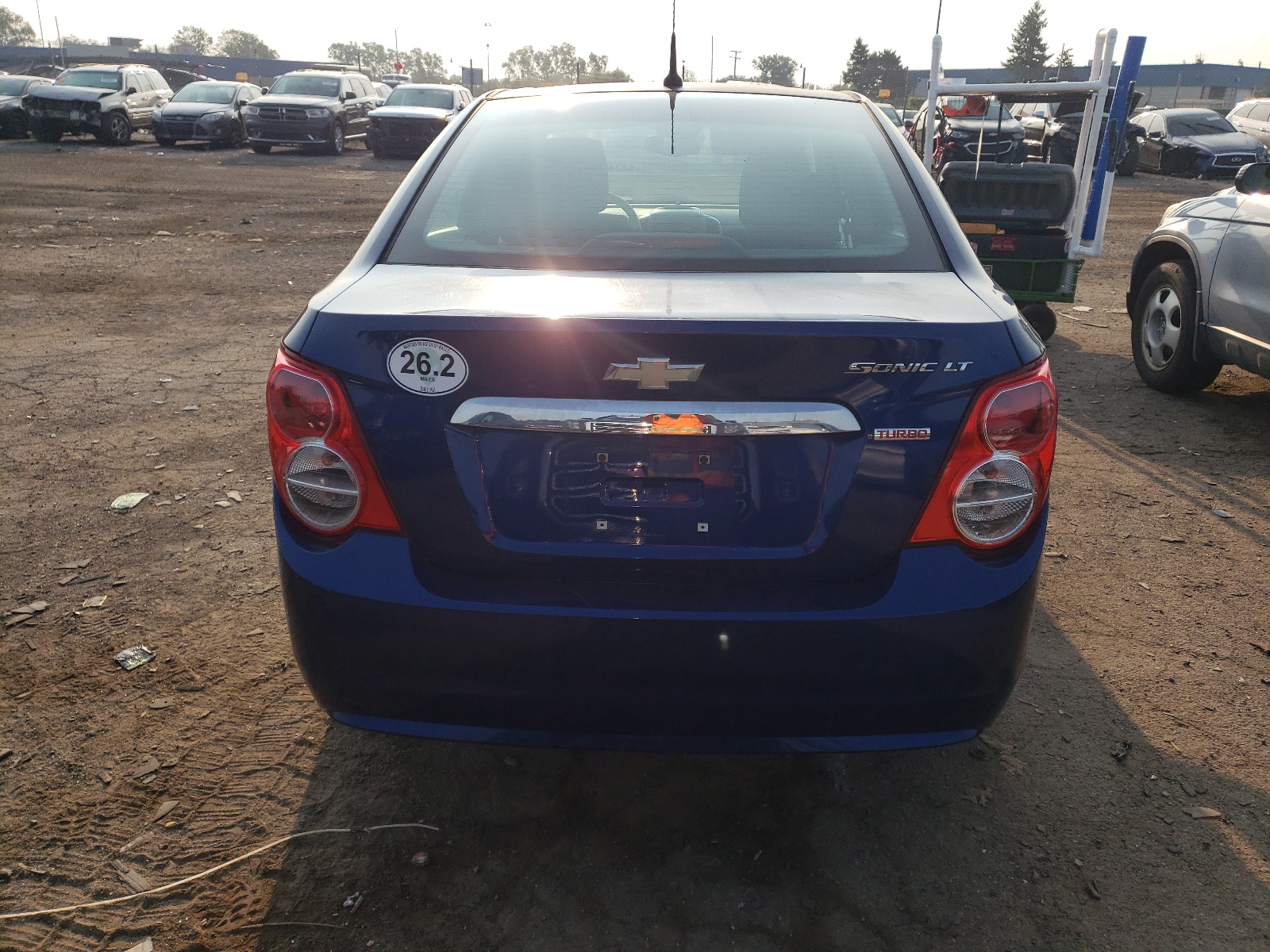 2013 Chevrolet Sonic Lt vin: 1G1JC5SB8D4146161