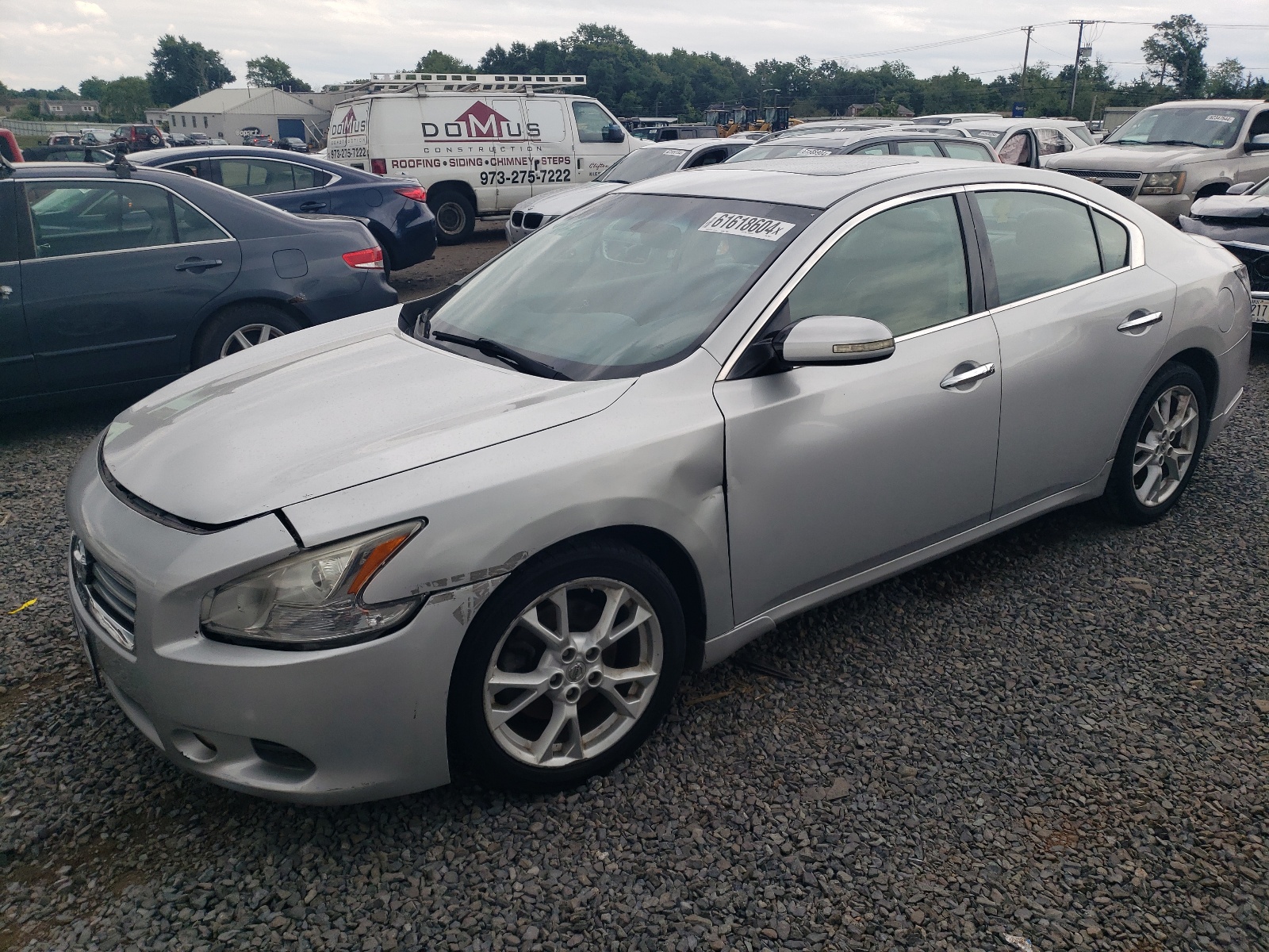 2012 Nissan Maxima S vin: 1N4AA5AP4CC806071