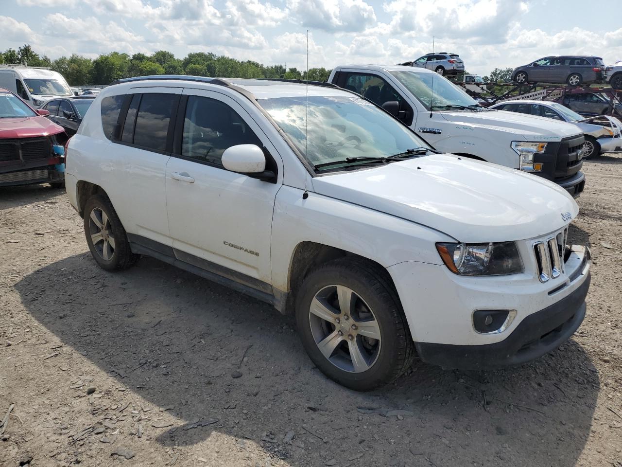 2017 Jeep Compass Latitude VIN: 1C4NJDEB3HD137250 Lot: 61072304