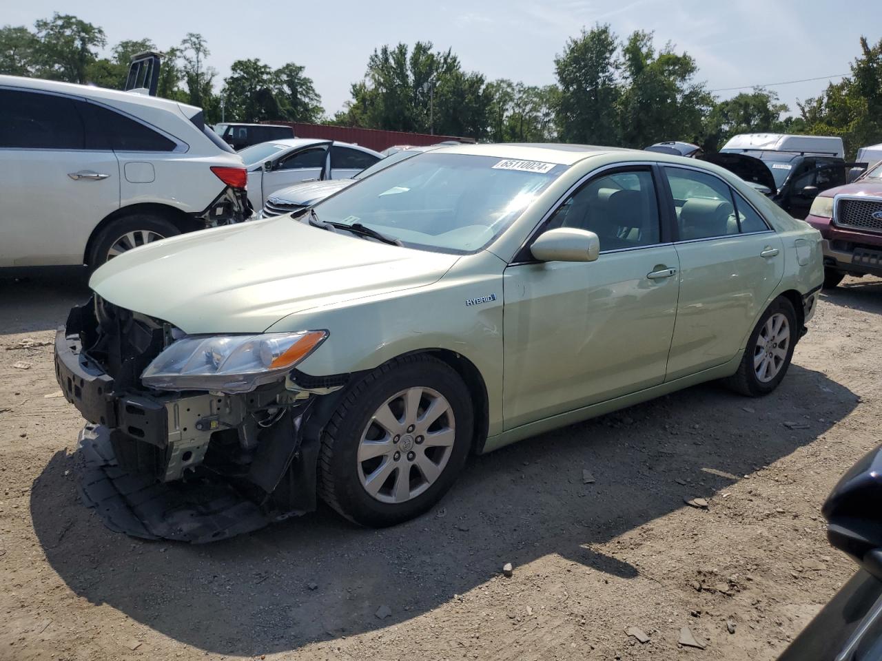 2007 Toyota Camry Hybrid VIN: 4T1BB46K57U011285 Lot: 65110024