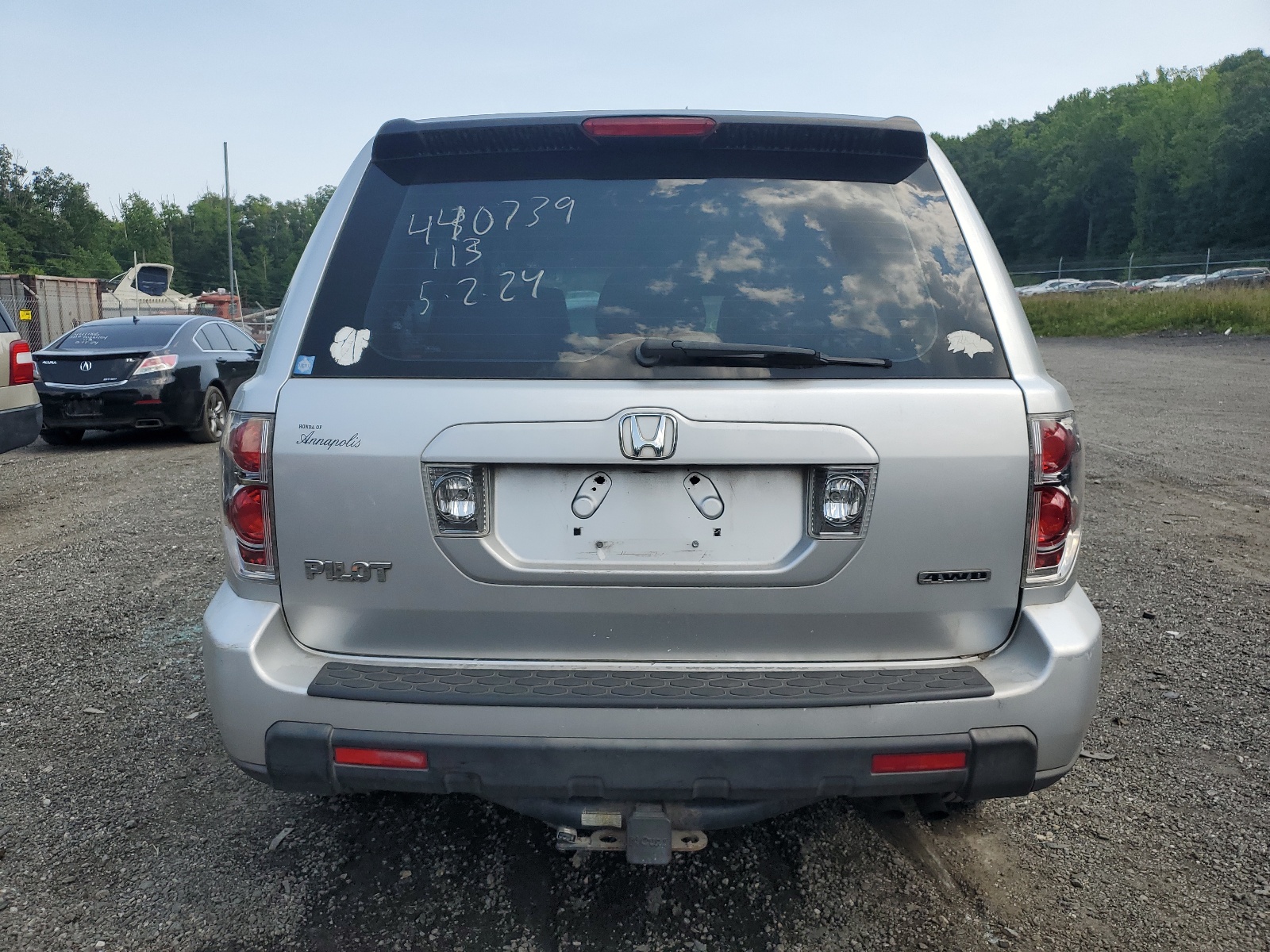 5FNYF18156B023627 2006 Honda Pilot Lx
