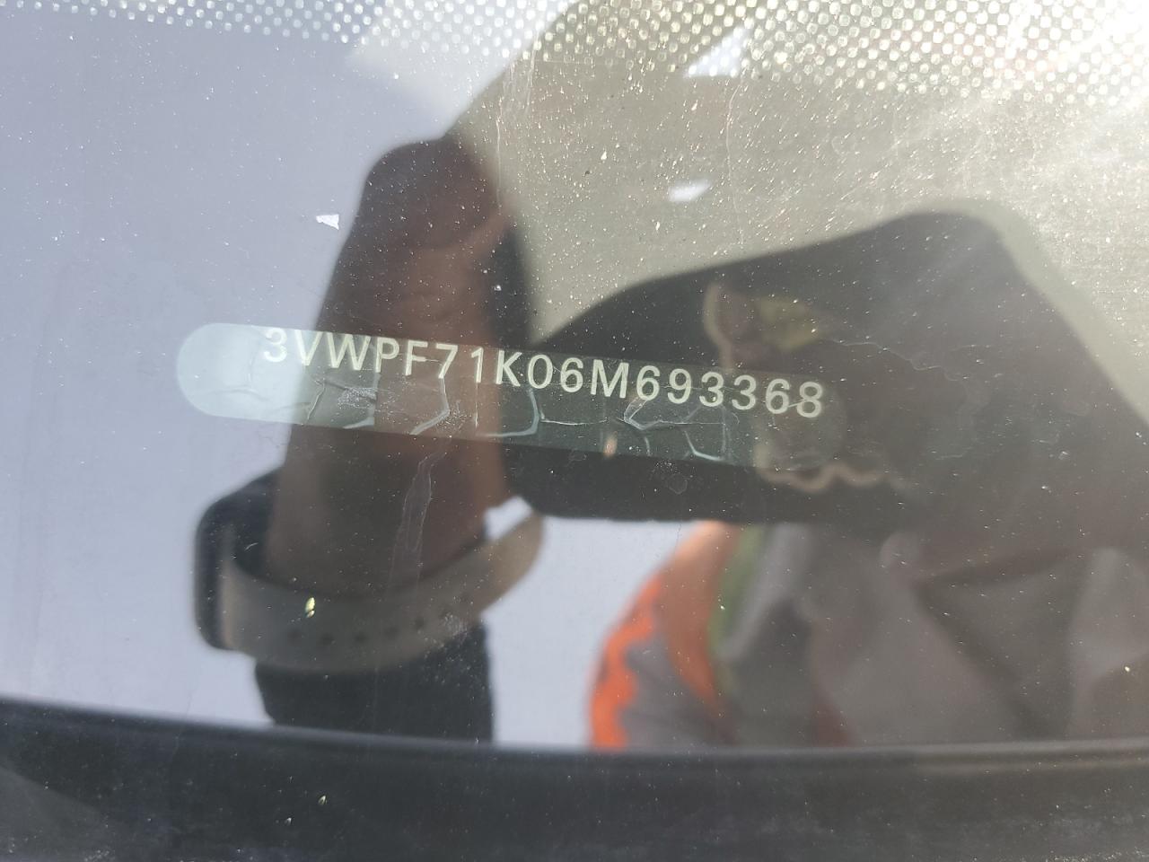 2006 Volkswagen Jetta Value VIN: 3VWPF71K06M693368 Lot: 63468034