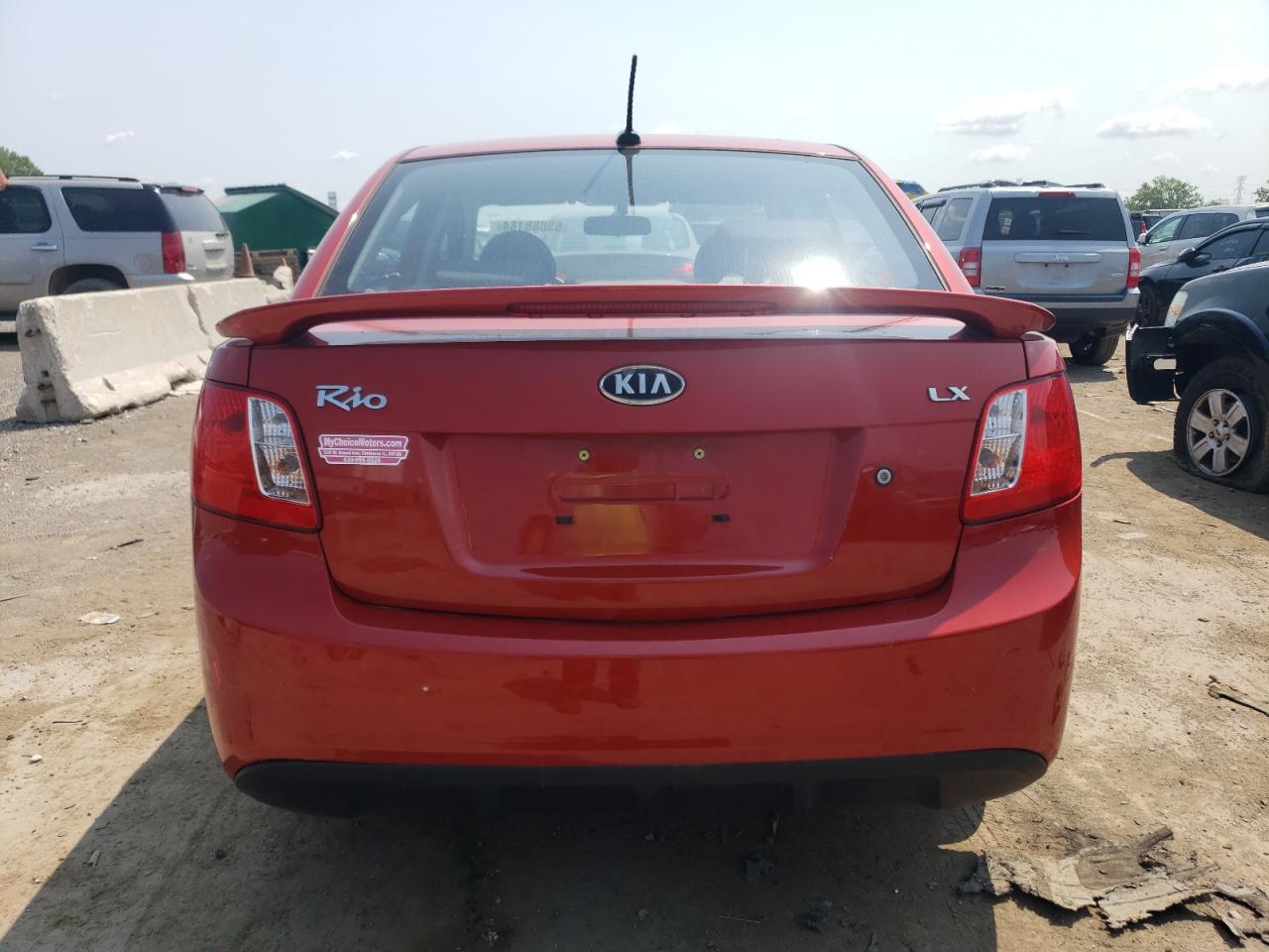 2010 Kia Rio Lx VIN: KNADH4A36A6659917 Lot: 63888184