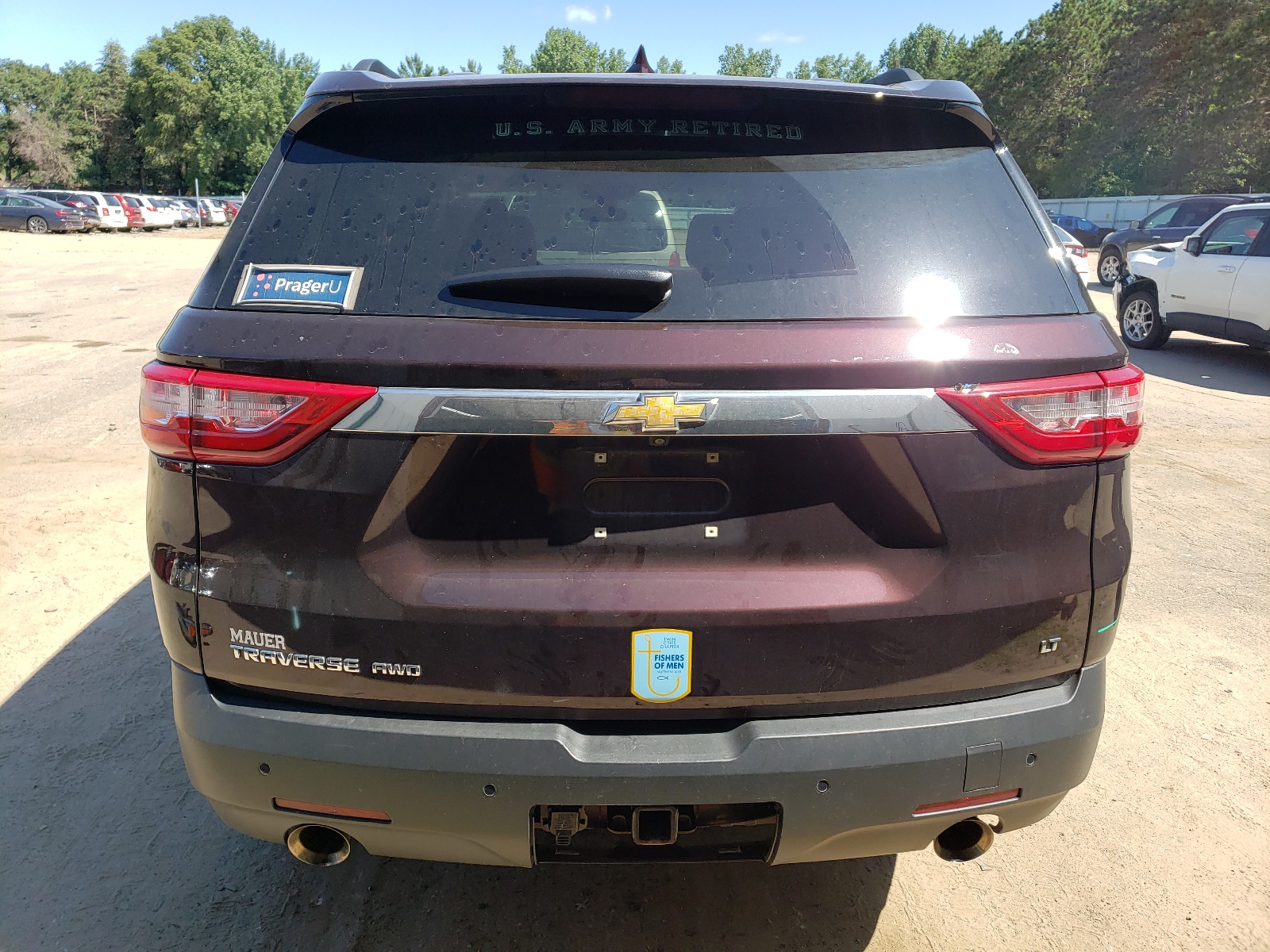 1GNEVHKW8MJ147004 2021 Chevrolet Traverse Lt
