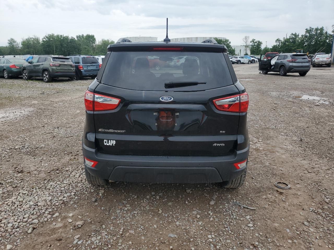2020 Ford Ecosport Se VIN: MAJ6S3GL4LC317942 Lot: 62802424
