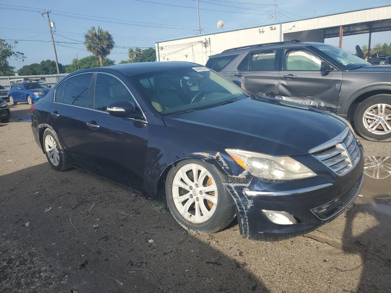 2012 Hyundai Genesis 3.8L VIN: KMHGC4DDXCU154704 Lot: 64686534