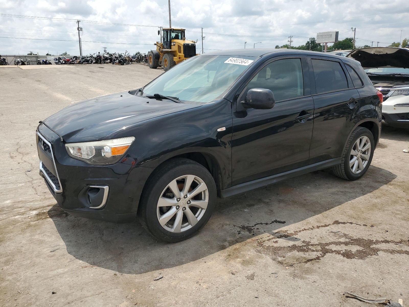 2015 Mitsubishi Outlander Sport Es vin: 4A4AP3AW9FE034866