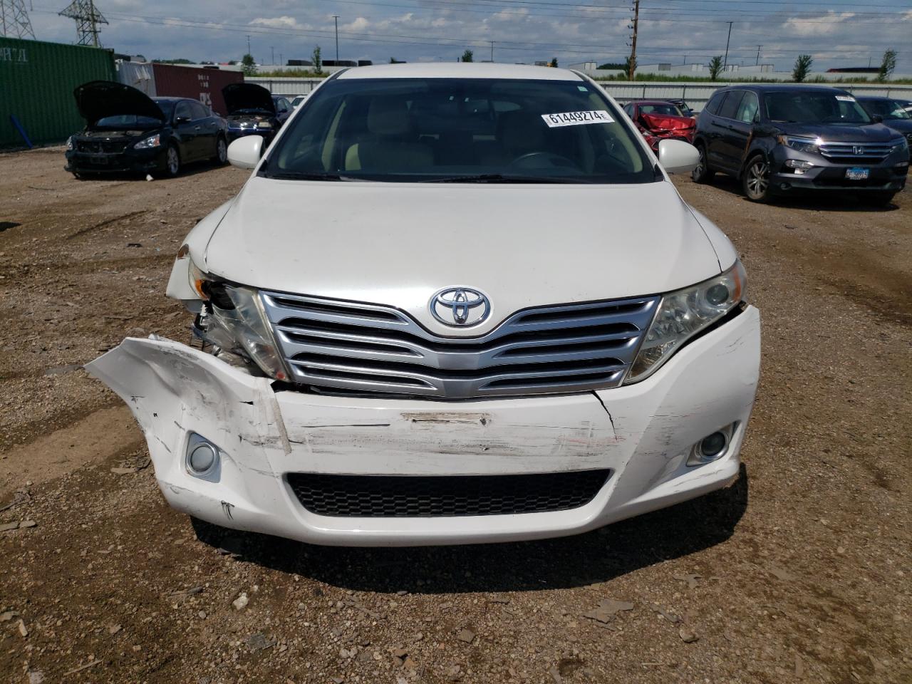 2012 Toyota Venza Le VIN: 4T3ZA3BB7CU057980 Lot: 61449274