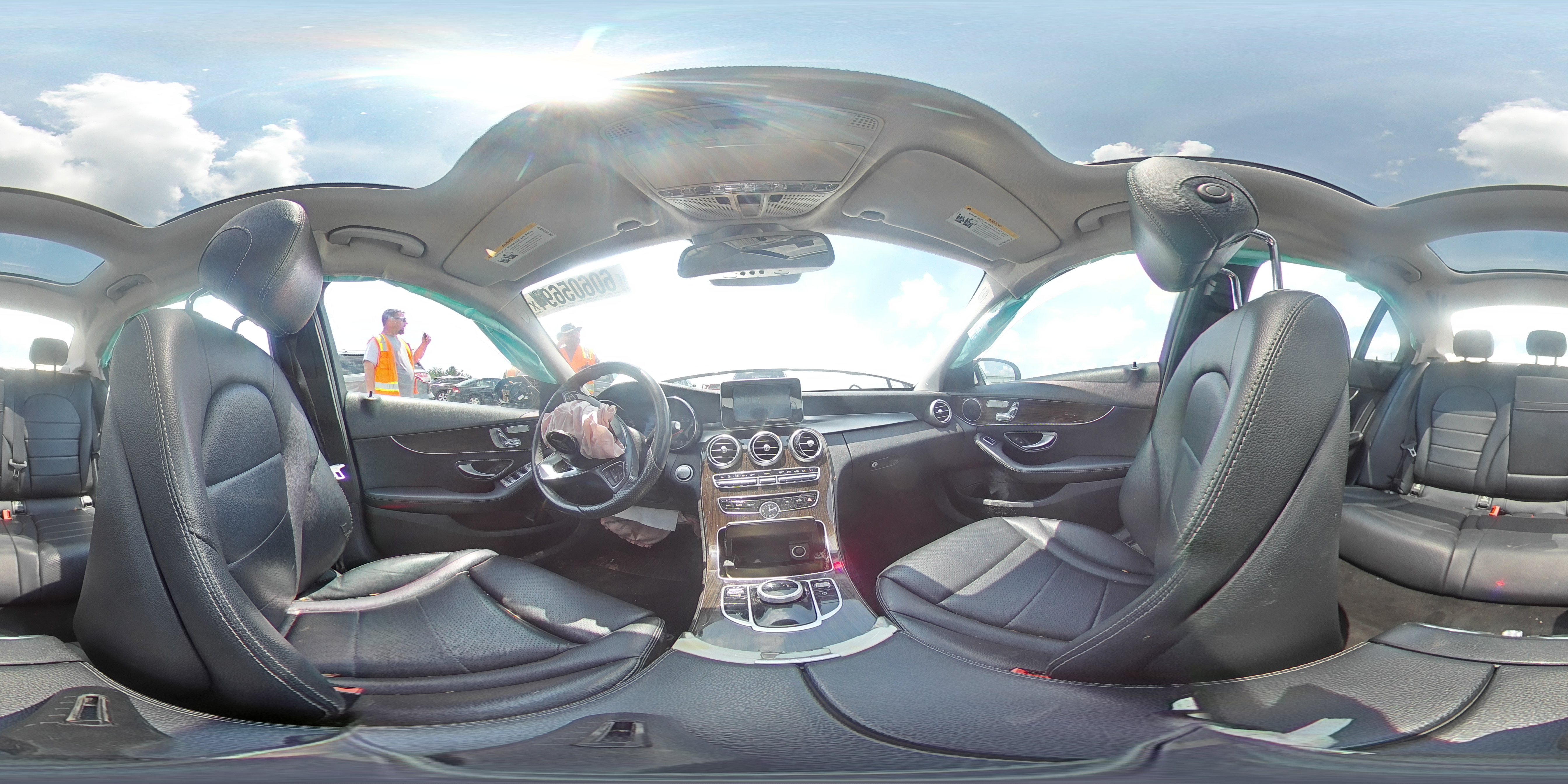 2017 Mercedes-Benz C 300 4Matic VIN: 55SWF4KB0HU208101 Lot: 60605694