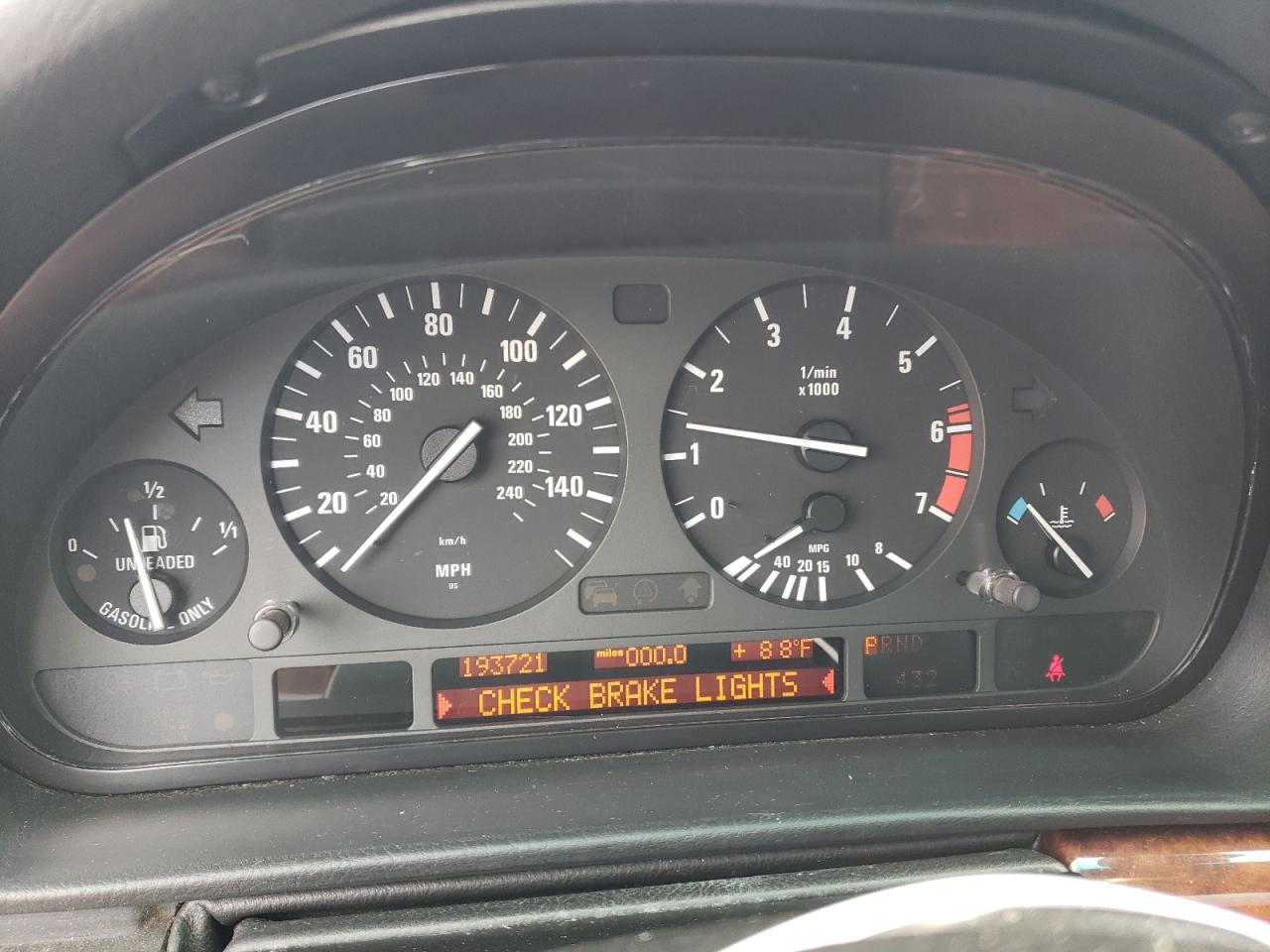 2001 BMW 740 Il VIN: WBAGH834X1DP21535 Lot: 62597274