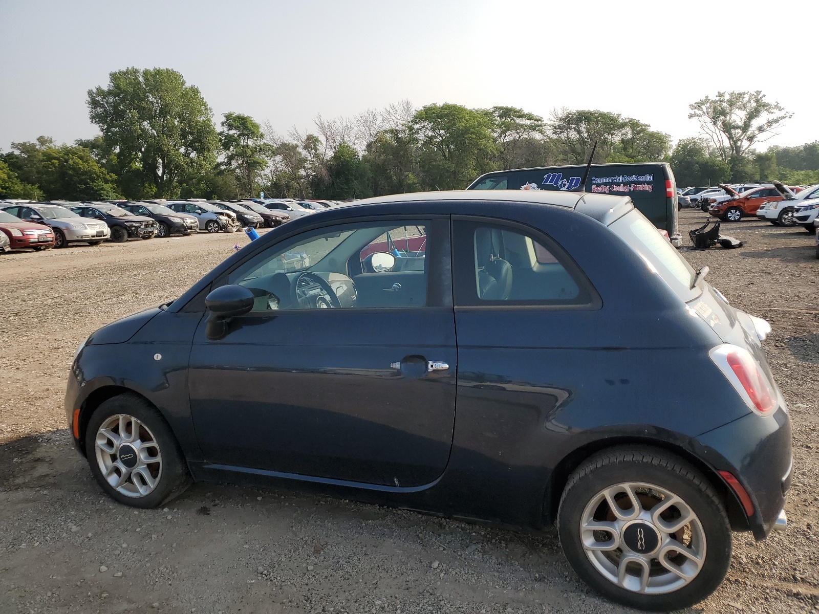 2013 Fiat 500 Pop vin: 3C3CFFAR8DT511450