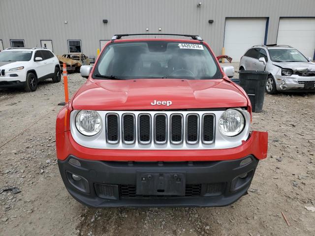  JEEP RENEGADE 2017 Червоний