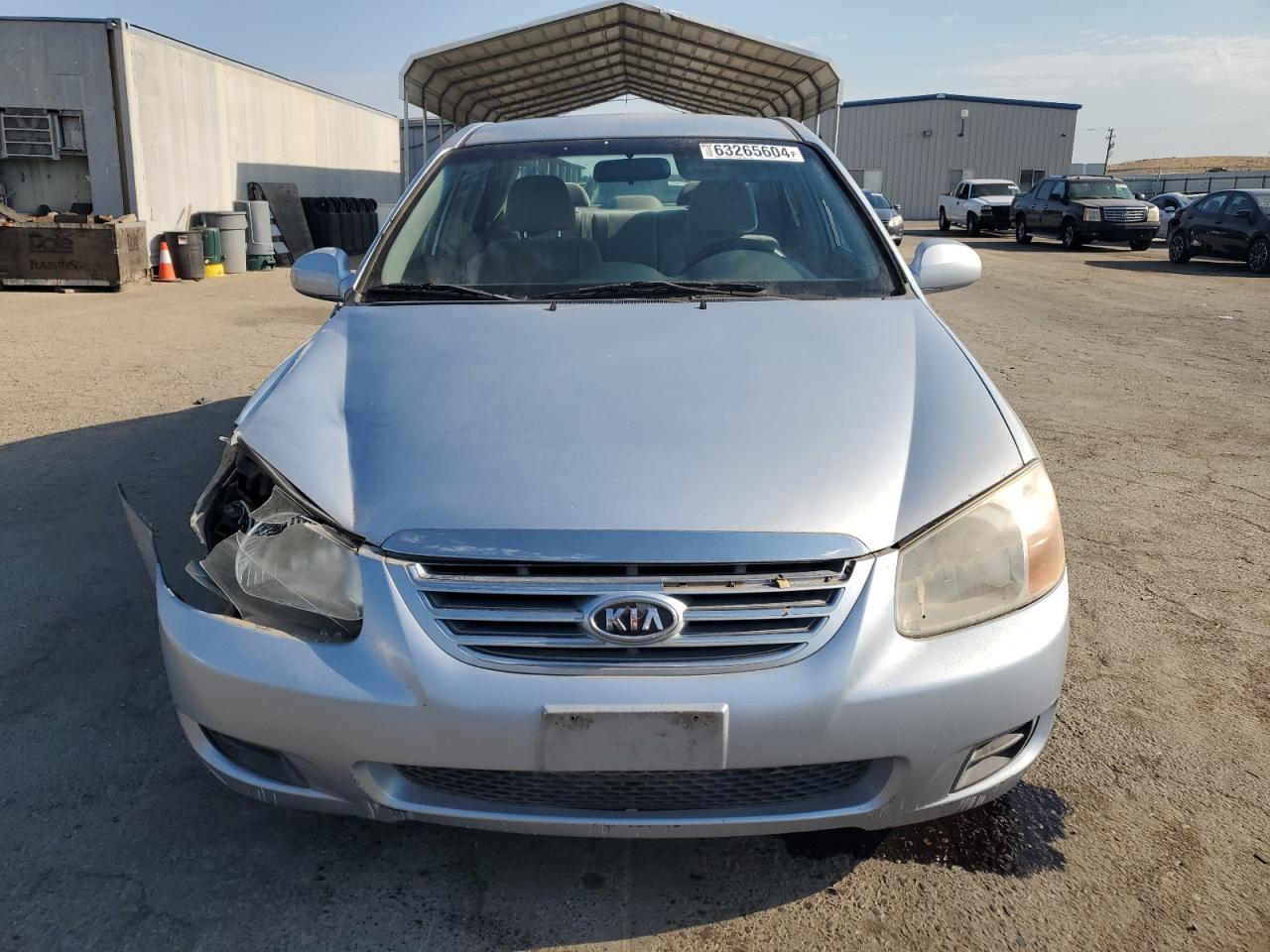 2007 Kia Spectra Ex VIN: KNAFE122X75378630 Lot: 63265604