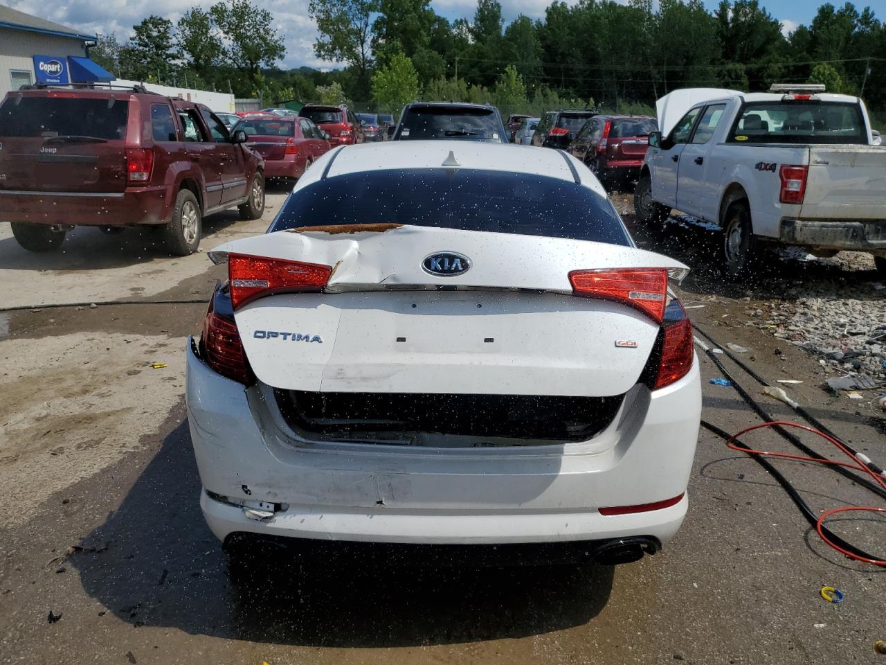 2013 Kia Optima Lx VIN: KNAGM4A76D5302260 Lot: 62458134