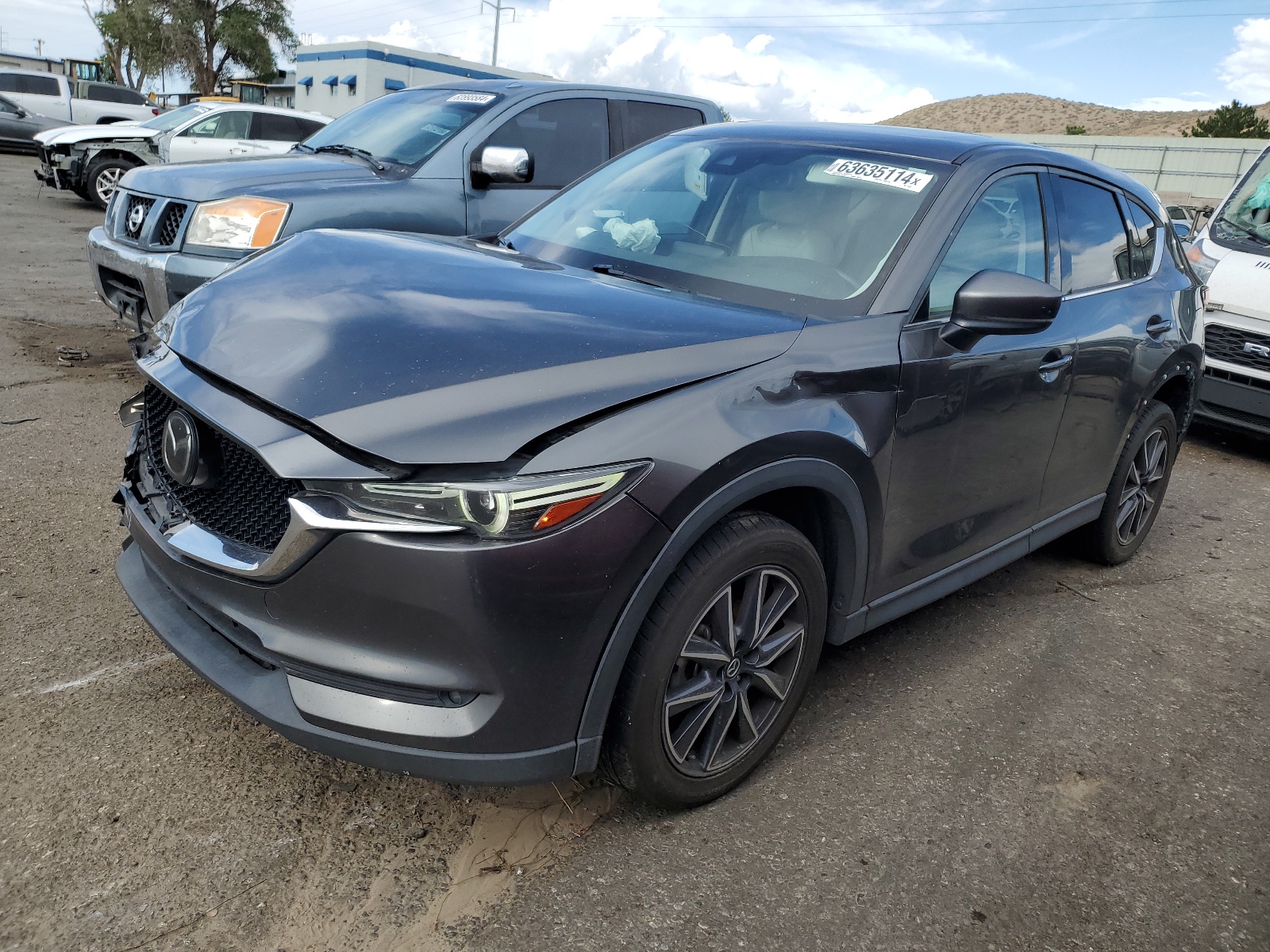 2017 Mazda Cx-5 Grand Touring vin: JM3KFADL1H0216251