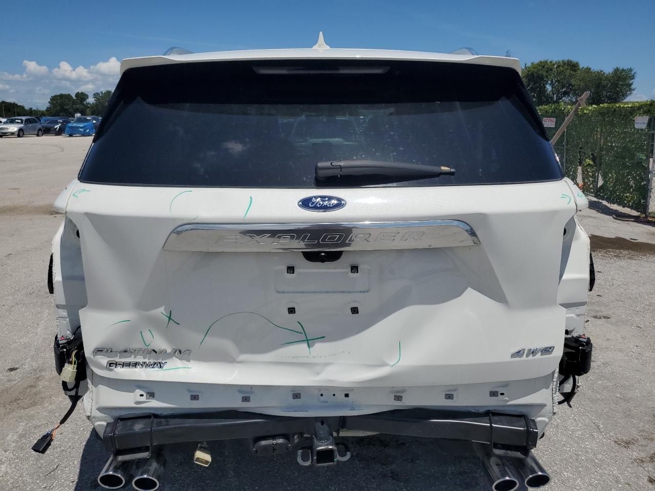 2022 Ford Explorer Platinum VIN: 1FM5K8HC8NGA19970 Lot: 62080314