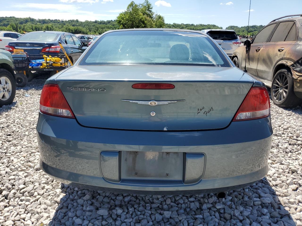 2006 Chrysler Sebring VIN: 1C3EL46X16N205531 Lot: 61708394