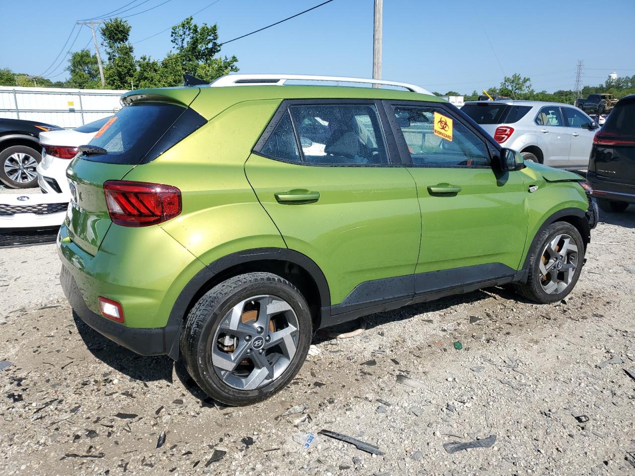 2022 Hyundai Venue Sel VIN: KMHRC8A32NU178106 Lot: 62028504