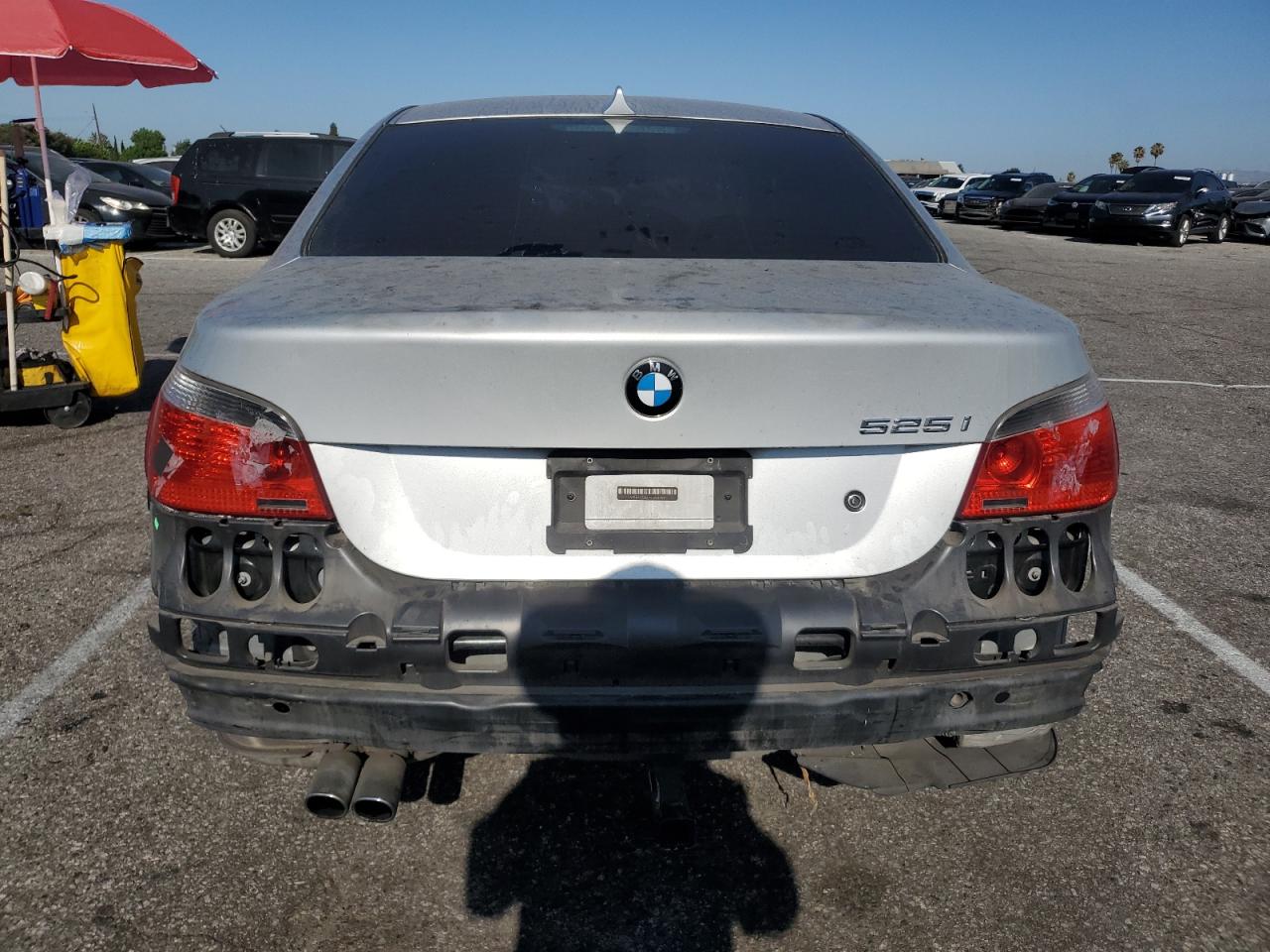 2007 BMW 525 I VIN: WBANE53507CW66454 Lot: 64839274