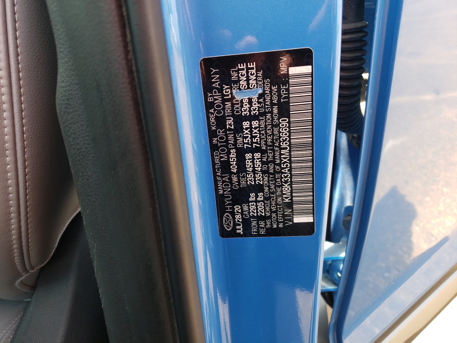 KM8K33A5XMU636690 2021 Hyundai Kona Limited