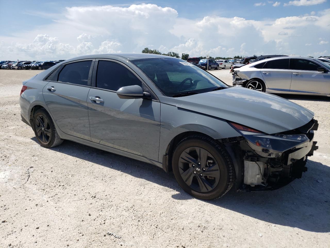 2022 Hyundai Elantra Blue VIN: KMHLM4AJ7NU028907 Lot: 63684054