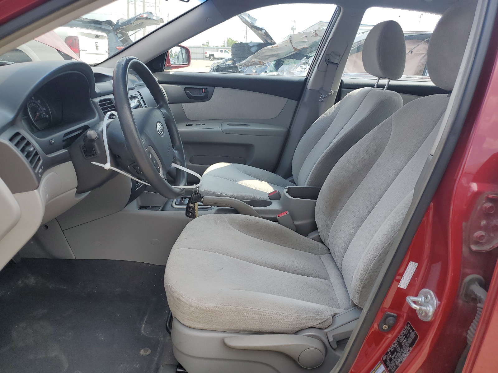 KNAGE123285245407 2008 Kia Optima Lx