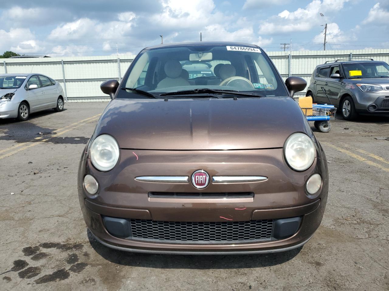 2012 Fiat 500 Pop VIN: 3C3CFFAR3CT127266 Lot: 64786994