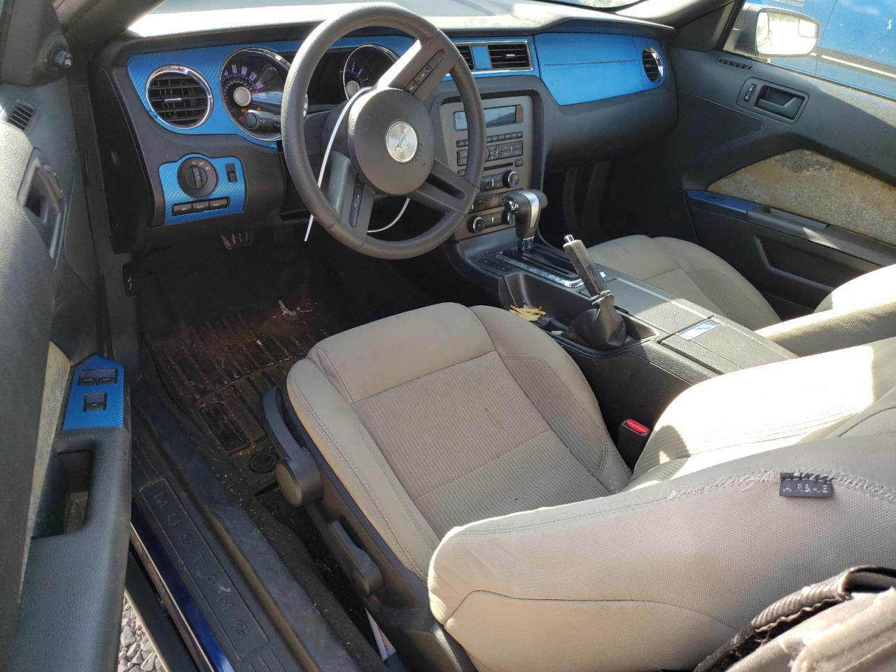 2012 Ford Mustang VIN: 1ZVBP8EM5C5232242 Lot: 63932344