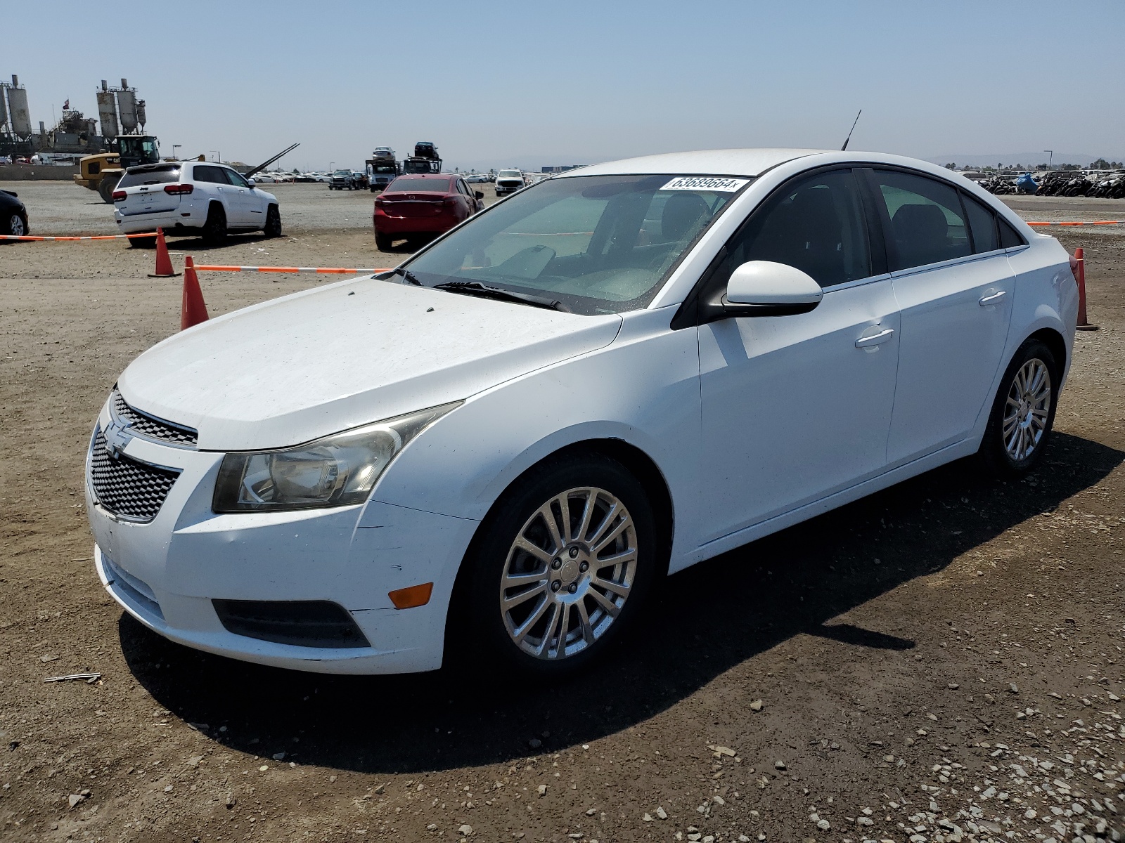 2012 Chevrolet Cruze Eco vin: 1G1PJ5SC3C7236582