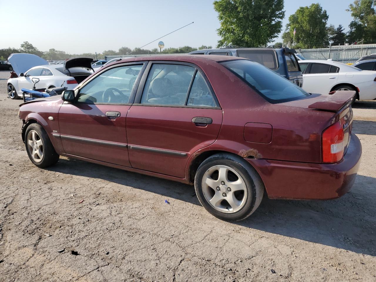 2003 Mazda Protege Dx VIN: JM1BJ225230106335 Lot: 61499124