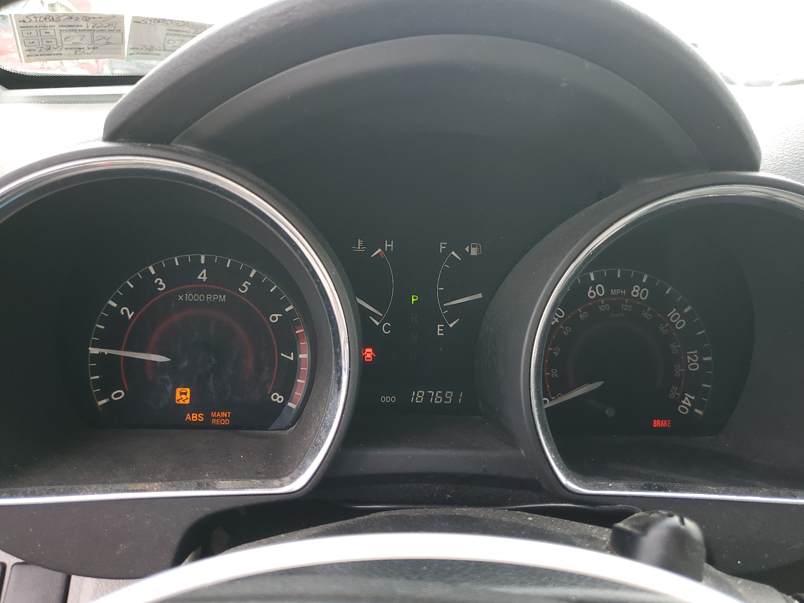 5TDBK3EH2AS034703 2010 Toyota Highlander