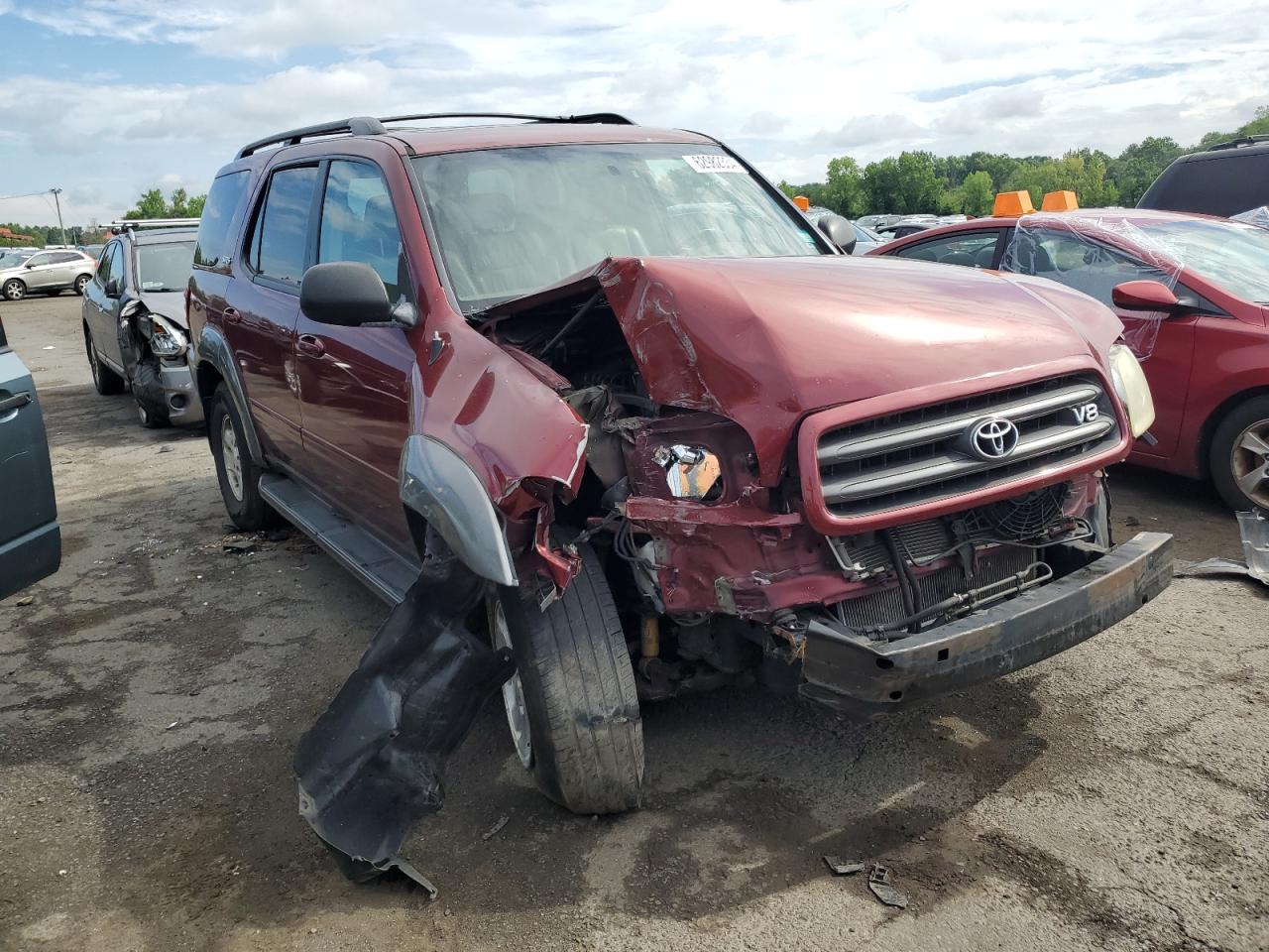 2004 Toyota Sequoia Sr5 VIN: 5TDBT44A14S229641 Lot: 62982334