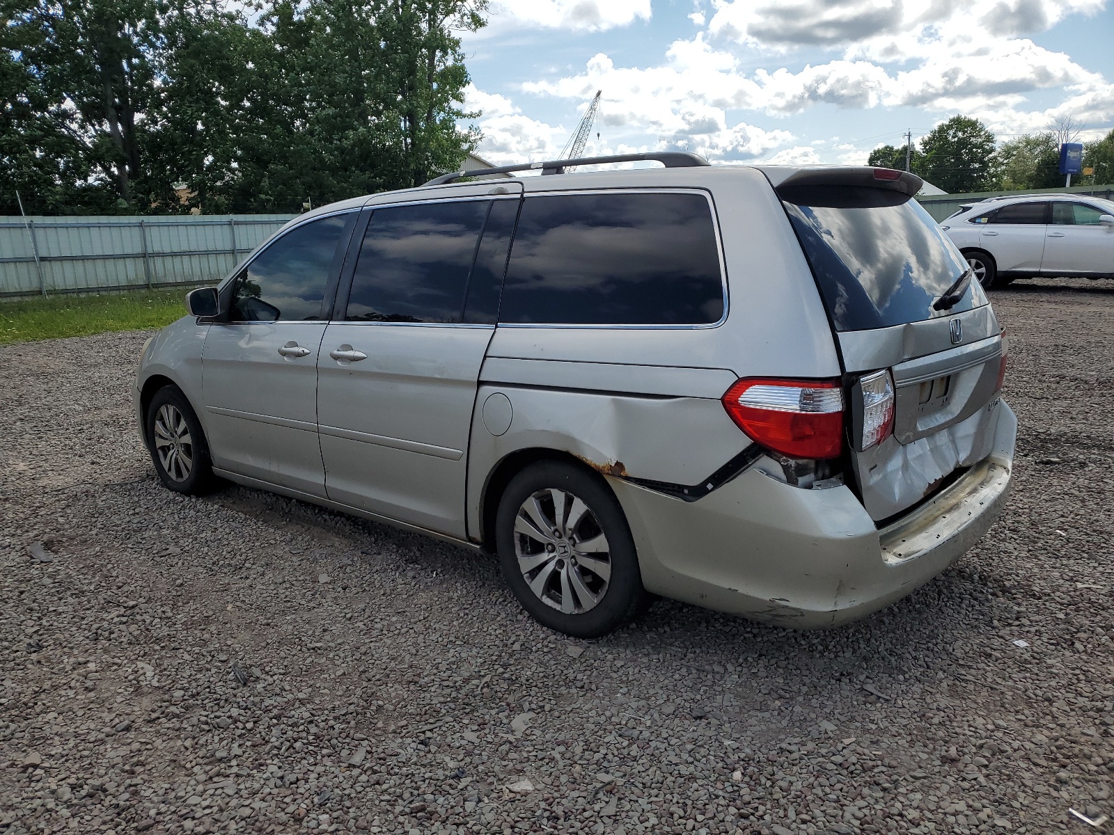 5FNRL38685B115396 2005 Honda Odyssey Exl