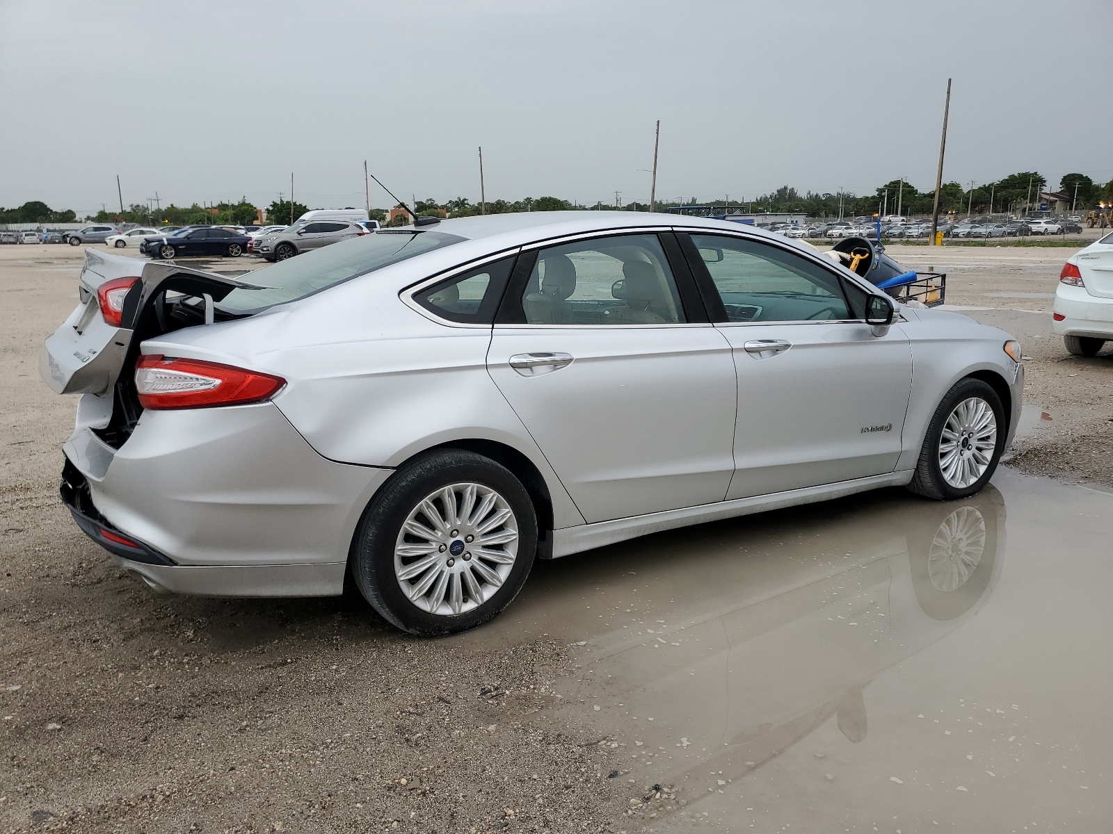 3FA6P0LUXER282133 2014 Ford Fusion Se Hybrid