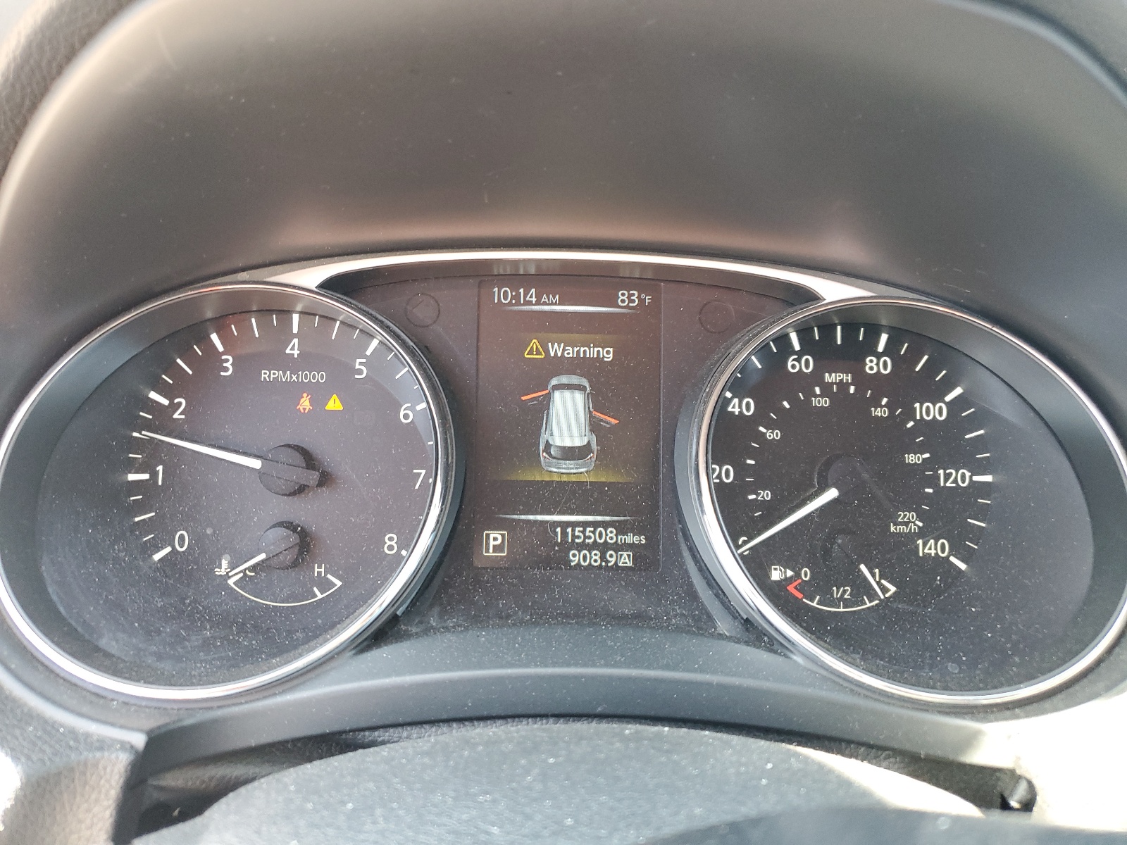 5N1AT2MT8EC817326 2014 Nissan Rogue S