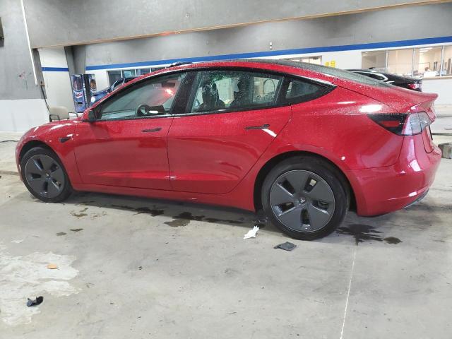  TESLA MODEL 3 2022 Червоний